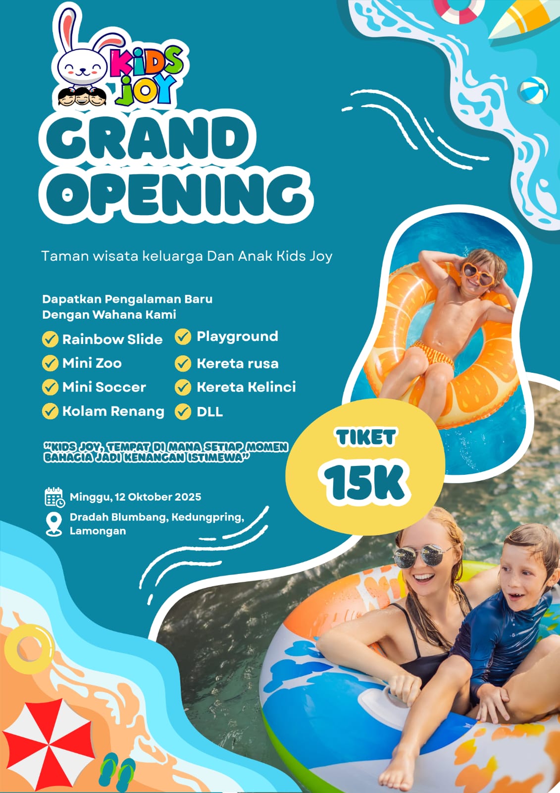 🎉 Grand Opening Kids Joy Kedungpring 🎉